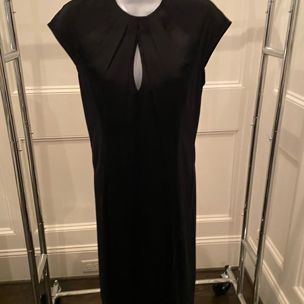 BCBGMaxAzria Black Midi Dress